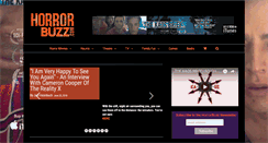 Desktop Screenshot of horrorbuzz.com